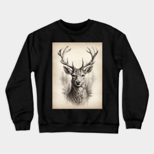 Stag vintage Crewneck Sweatshirt